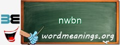 WordMeaning blackboard for nwbn